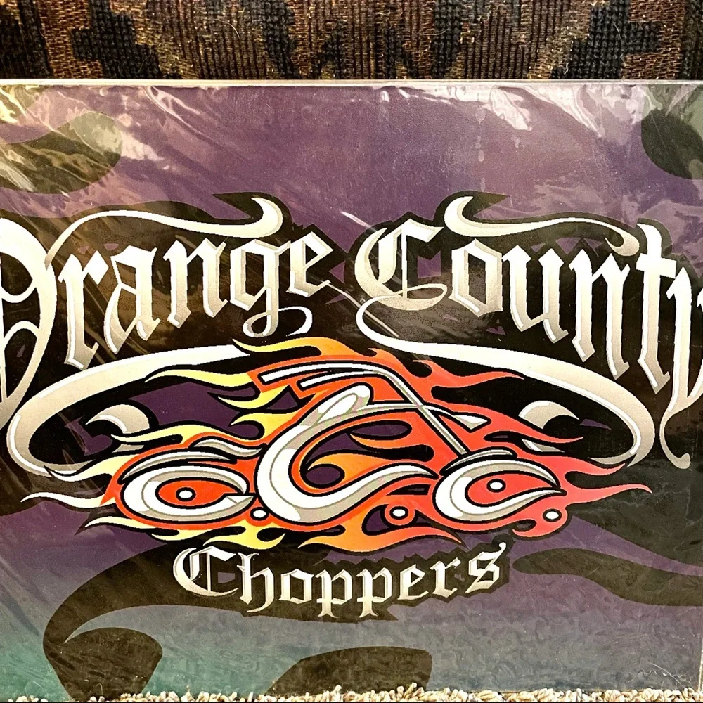 NEW Orange County Choppers Motorcycle Metal Sign